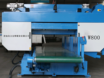 雙頭平切帶鋸床W-800